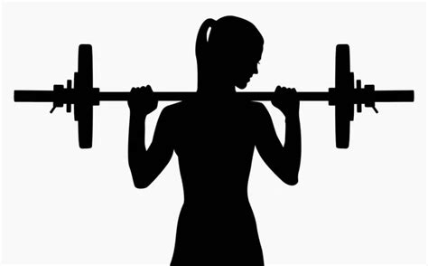 ᐈ Weightlifting silhouette female stock vectors Royalty Free woman weightlifting silhouette
