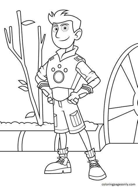Wild Kratts Coloring Pages The Best Porn Website