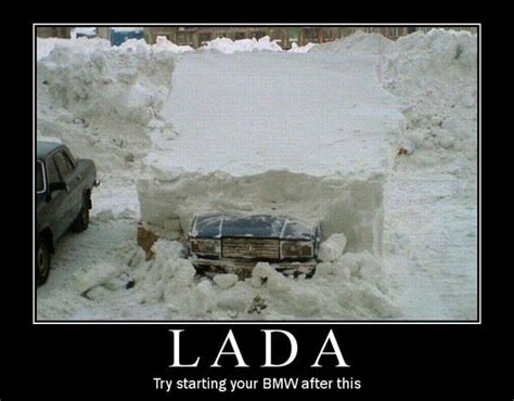 Lada Try Starting Your Bmw After This