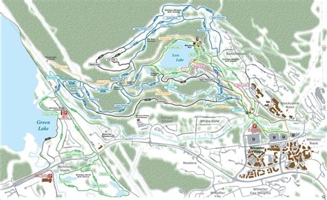 Whistler Lost Lake Xc Trail Map Liftopia