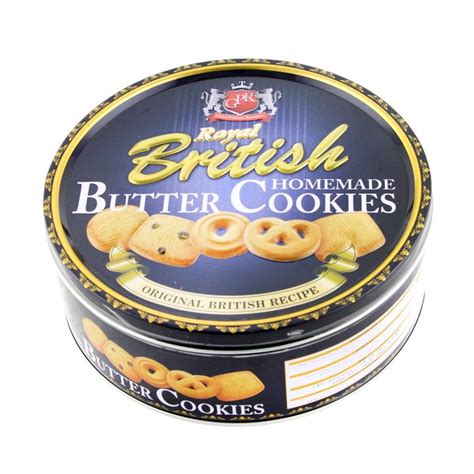 The recognizable royal blue packaging and the royal dansk brand are, as always. ROYAL BRITISH Homemade Butter Cookies | Shopee Malaysia