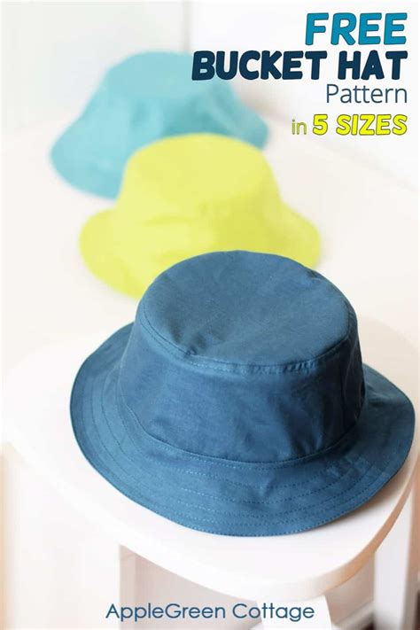 How Do I Make A Free Bucket Hat Pattern Printable Form Templates And