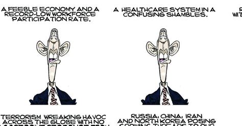 How Obama Views His Legacy Summed Up By One Cartoon