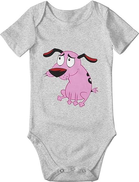 Baby Girls Courage The Cowardly Dog Cartoon Baby Clothes