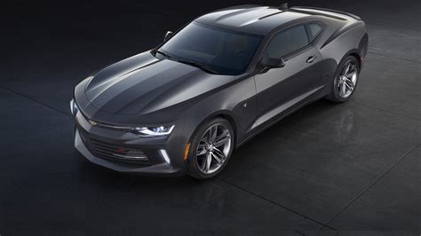 Chevrolet Camaro Rs Coupe Gray Car Muscle Car Hd Cars Wallpapers Hd