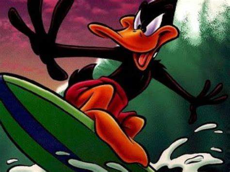 Surfing Daffy Daffy Duck Cartoon Surfing Ocean Hd Wallpaper Peakpx