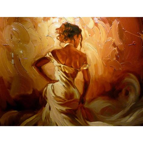 Handmade Nude Lady Oil Painting Abstract Human Figure Hot Sex Picture