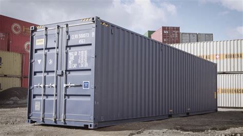 Cleveland Containers 40ft Shipping Container High Cube Youtube