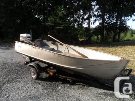 12 Ft Aluminum Boat Trailer And 45 Hp Johnson Outboard For Sale In