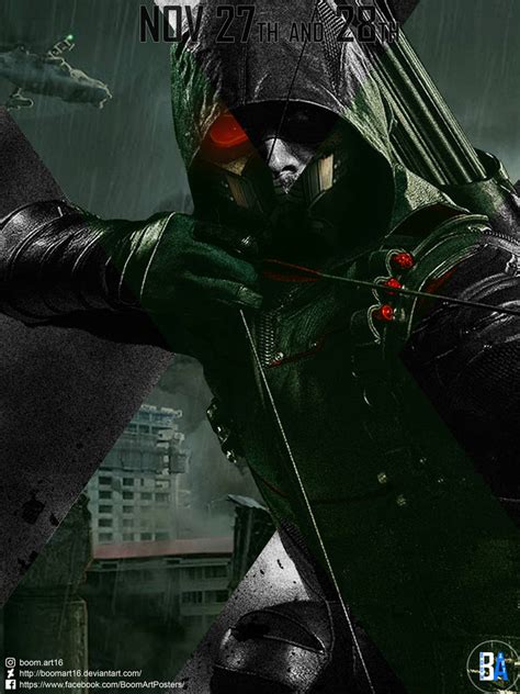 Crisis On Earth X Green Arrow Poster By Boomart16 On Deviantart