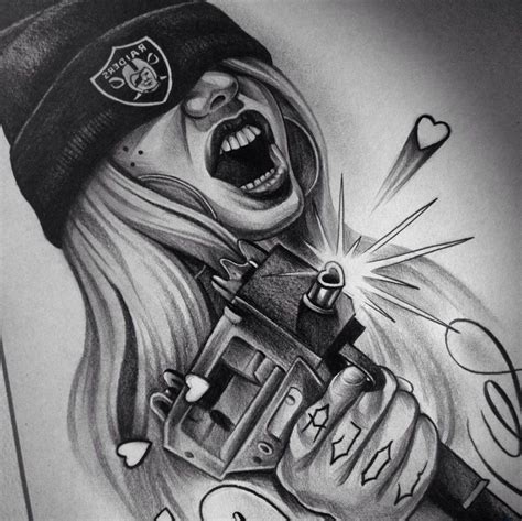 the best 23 female gangster cartoon characters drawin