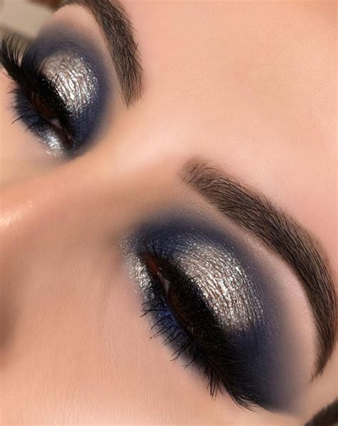 Blue And Gold Makeup Eye