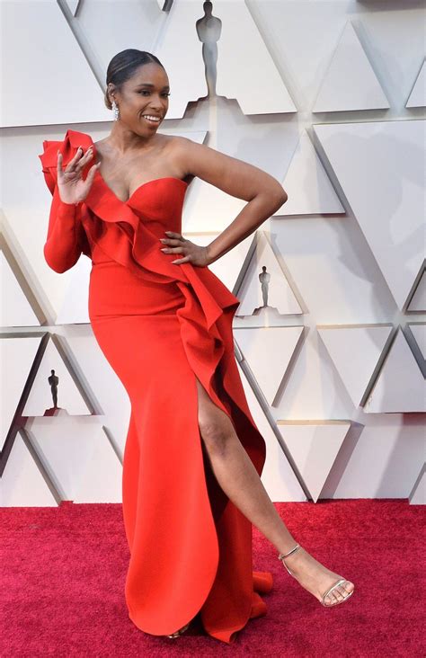 Jennifer Hudson On The Red Carpet At The Oscars 2019 Full Size