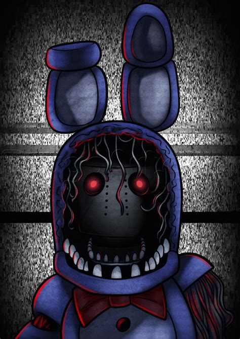 How To Draw Withered Bonnie Step By Step Video Game