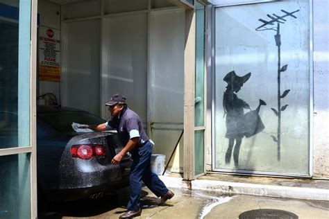 Vandals Hit Second Banksy Artwork