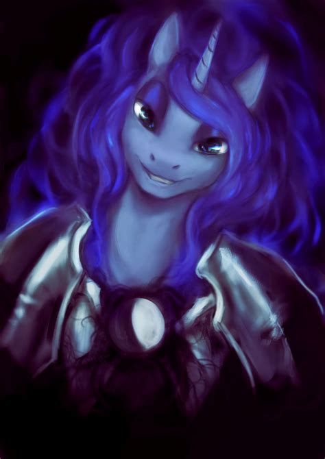 Luna By Elkaart On Deviantart Mlp Characters Moon Princess Pony