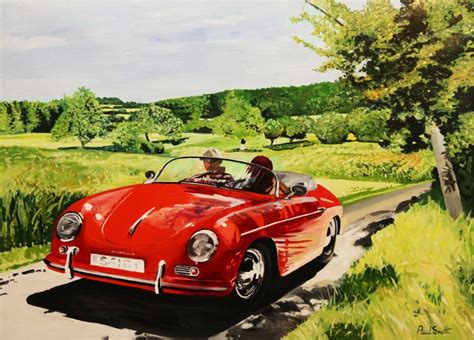 Classic Car Paintings Paul Smith Artist