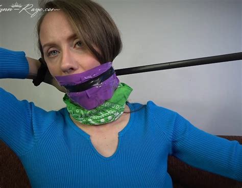 gagged and wrapped madalynn raye my official site