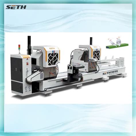 High Precision Cnc Double Head Miter Aluminum Cutting Saw Machine