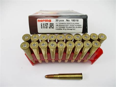 Norma 8x57 Jrs Ammo Switzers Auction And Appraisal Service