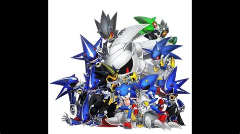 All Metal Sonic Forms Youtube