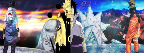 Naruto Vs Sasuke Final Battle Facebook Cover By