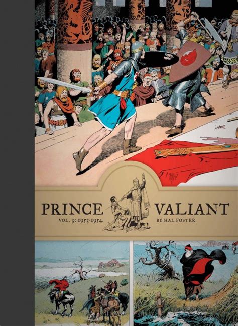 Prince Valiant 1953 1954 Prince Valiant Vol9 Comic Book Hc By Hal