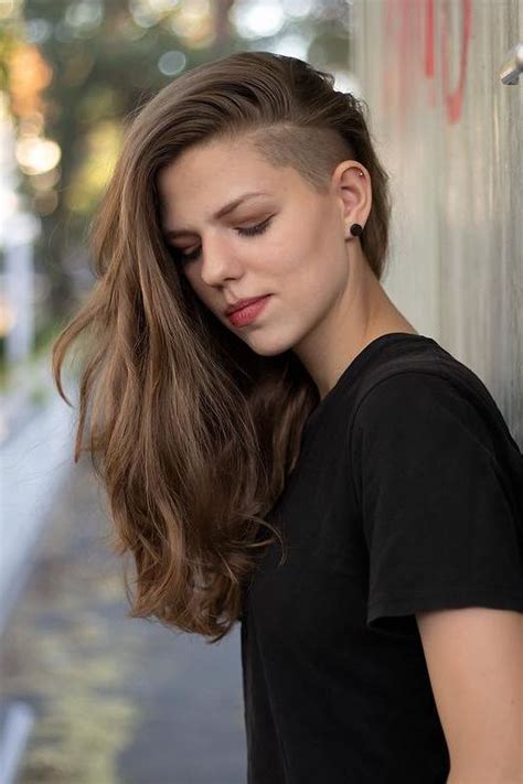 9 Awesome Hairstyle With Shaved Sides Women