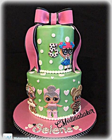 Lol surprise dolls birthday cake! 2-tier LOL Surprise Dolls Birthday Cake! | Doll birthday ...