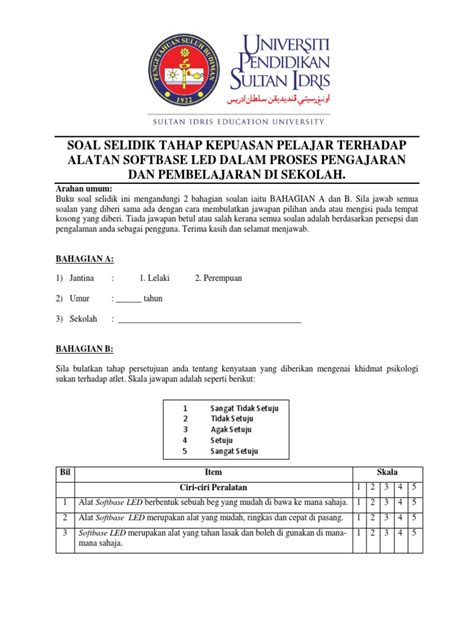 Di tahun 2009 palyja kembali malakukan survey kepuasan pelanggan bekerjasama dengan taylor nelson sofress (tns). Trainees2013: Borang Soal Selidik Kepuasan Pelanggan ...