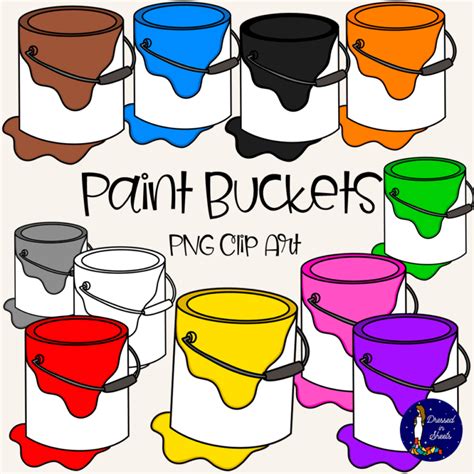 Paint Bucket Clip Art Made By Teachers