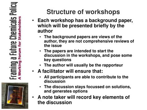 Ppt Introduction To The Workshops Powerpoint Presentation Free