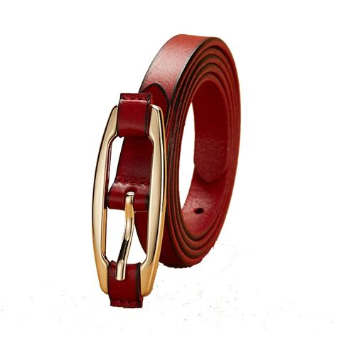 100 Genuine Leather Exquisite Fashion Style Women Belts Cow Genuine Leather High Grade Quality