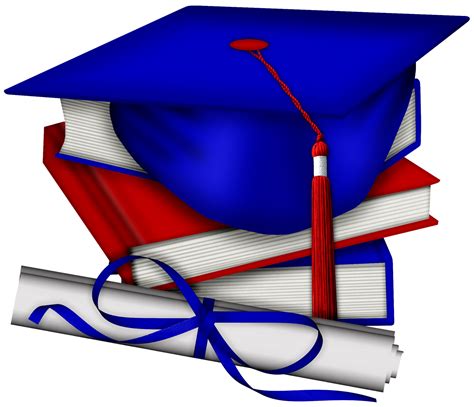 Graduation Cap And Diploma Png Clip Art Library