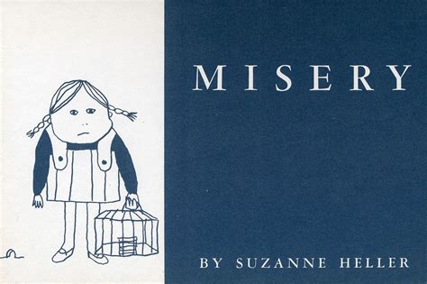 Misery By Suzanne Heller Fonts In Use Bear Mask White Figures Yogi