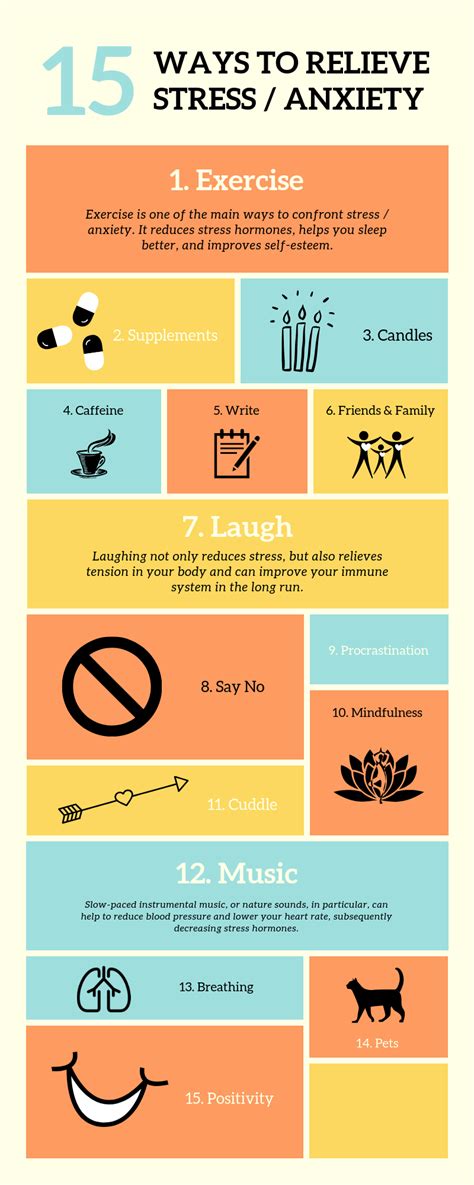 15 Ways To Relieve Stress Anxiety Carolyn Mader