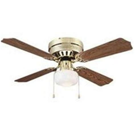 Polished Brass Ceiling Fan Light