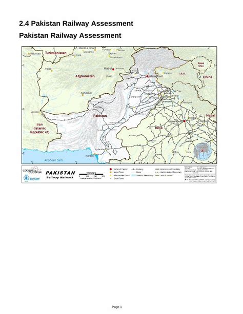 Pdf 24 Pakistan Railway Assessment Logistics Cluster Dokumen