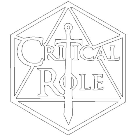 Critical Role Logo Forge Inspired
