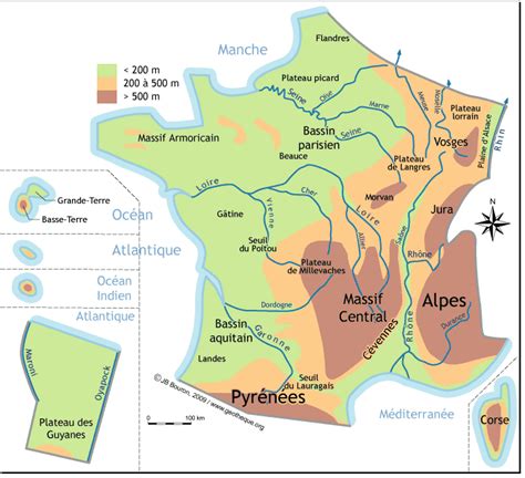 Dans ce petit exercice, vous allez placer les principaux et les plus connus fleuves de france. Carte France Vierge Villes Fleuves Montagnes — Motivrh