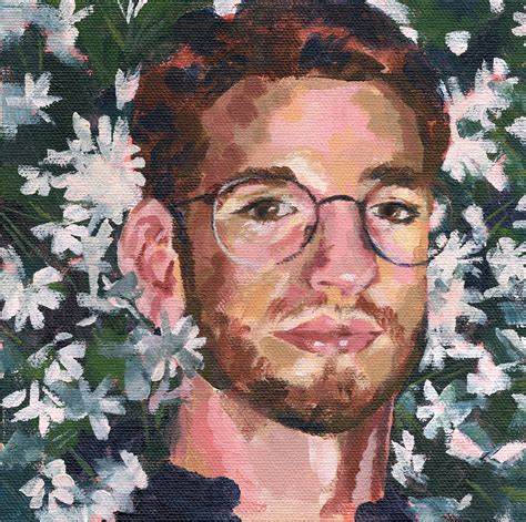 Flower Boy Painting By Helen Bell Pixels