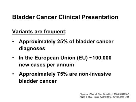 NCCN Guidelines Version Bladder Cancer Activity One Do Variants In Non Muscle Invasive