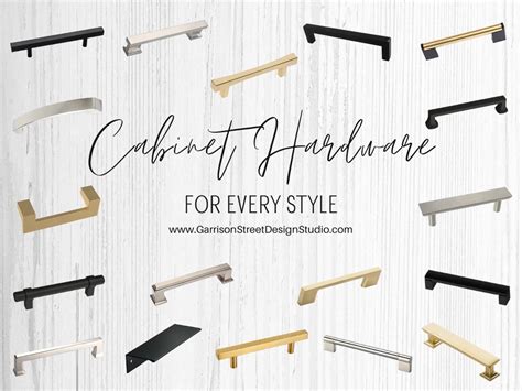 Cabinet Hardware For Every Style Garrison Street Design Studio