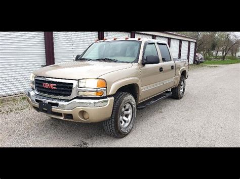 Used 2004 Gmc Sierra 1500 Sle Crew Cab Short Bed 4wd For Sale In