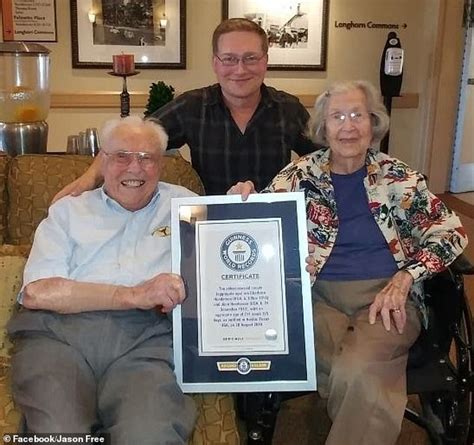 the world s oldest living married couple aged 106 and 105 celebrate their 80th wedding