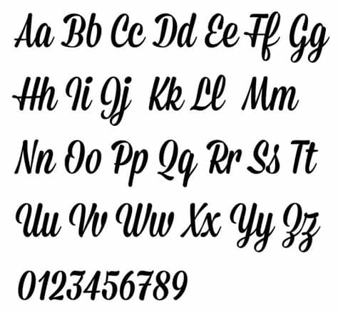 Opentype std (cff) material number: Headline Heads Up - No. 16 « SpareType | Brush lettering ...