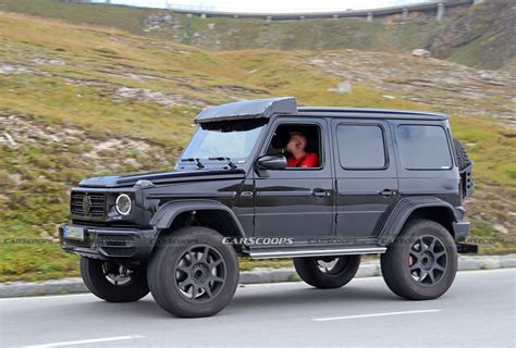 2021 Mercedes Amg G Class 4x4² Spied Undisguised Looks Every Bit As