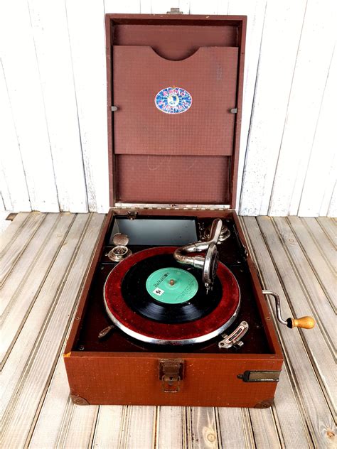 Antique Record Player Ugel01epgobpe