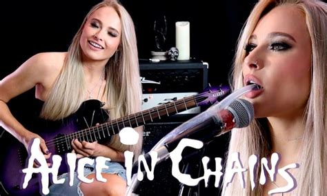 Youtube Sensation Sophie Lloyd Shreds All Over Alice In Chains Man In