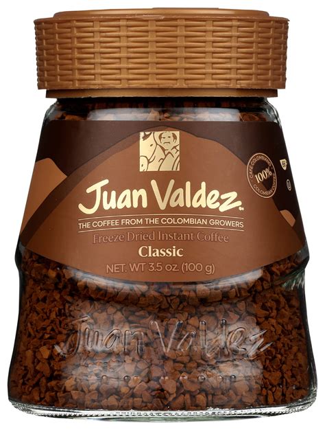 Buy Juan Valdez Instant Freeze Dried Regular Coffee 35 Oz Online At